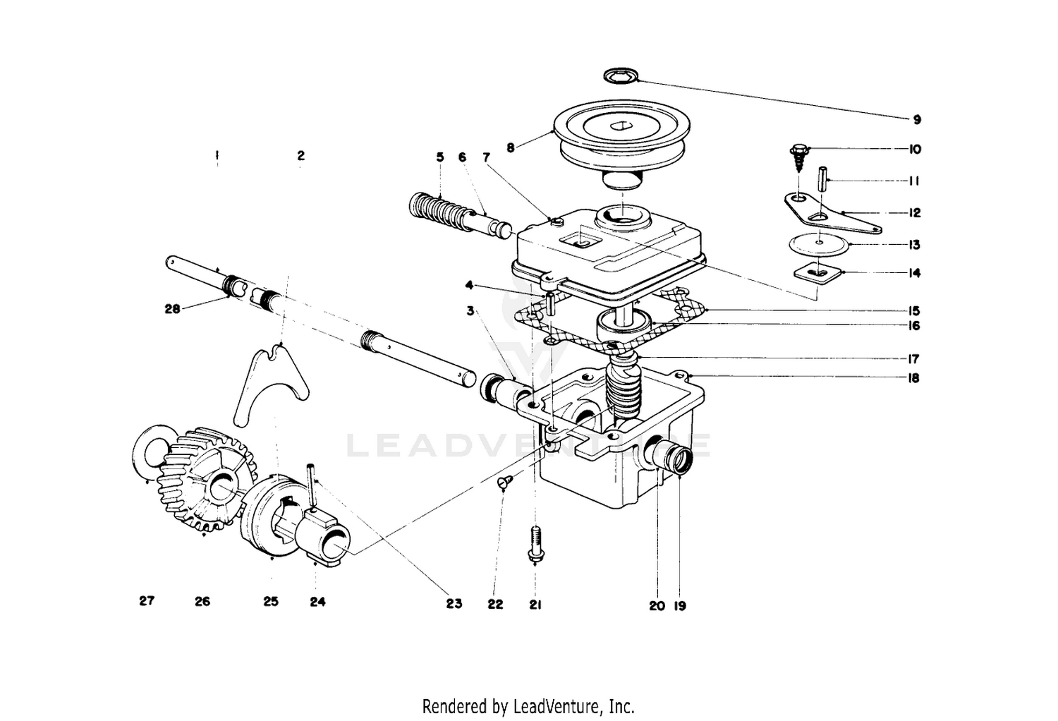Gear Case Assembly