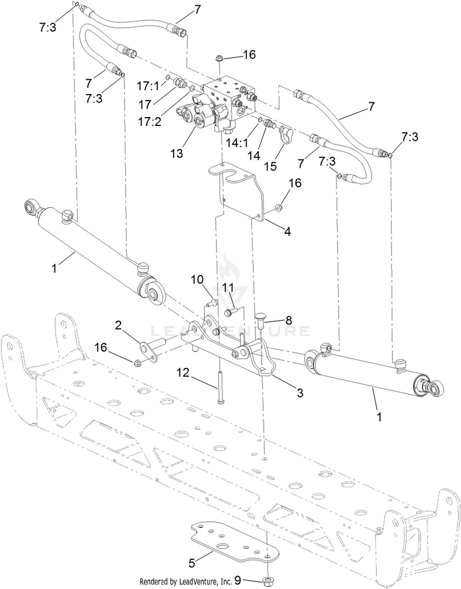 Boom Lift Hydraulic Assembly