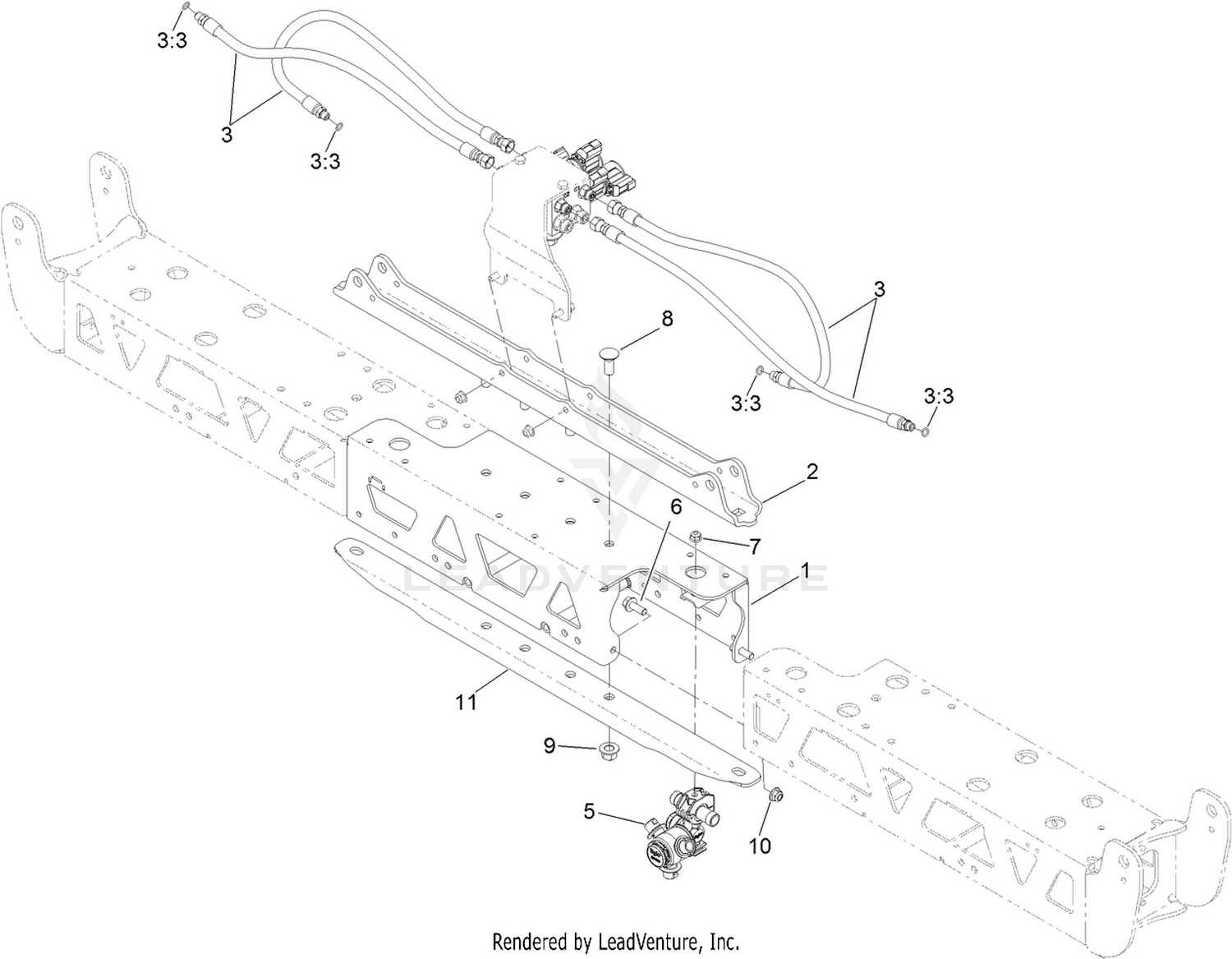 Center Boom Assembly