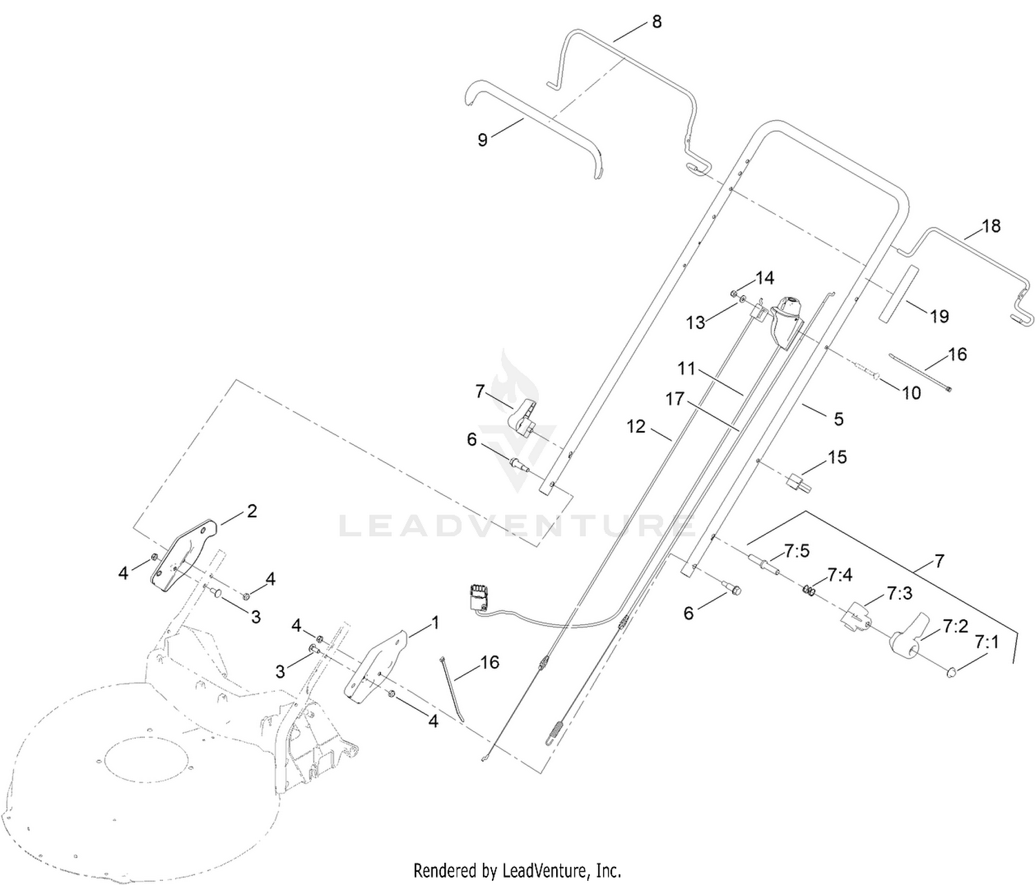 Upper Handle Assemlby