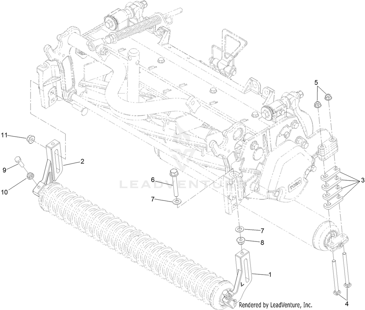 Optional High Height-of-Cut Assembly No. 137-0890