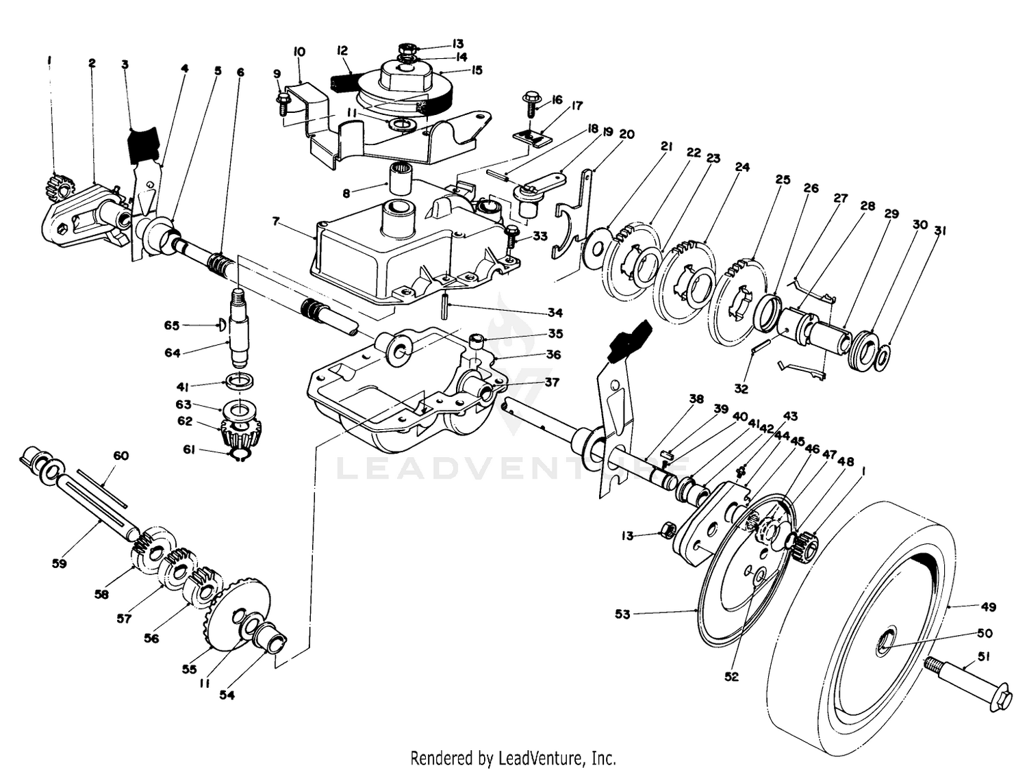 Gear Case Assembly