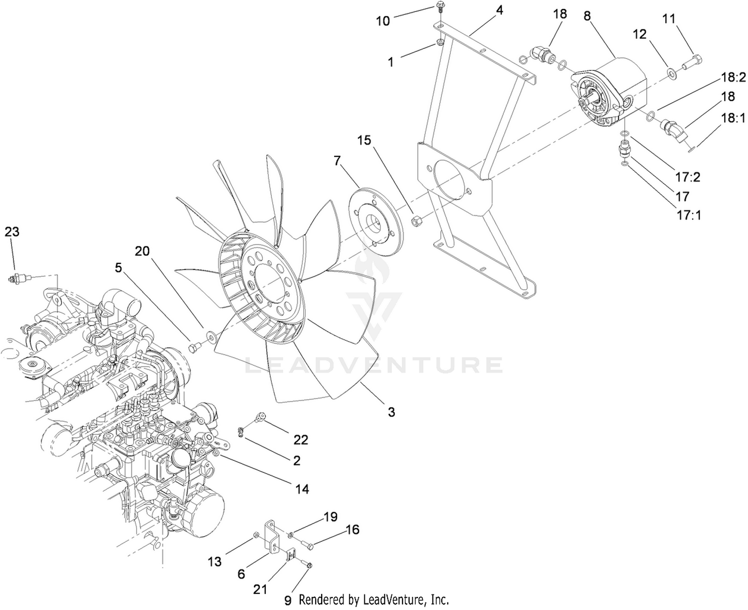 Fan and Motor Assembly