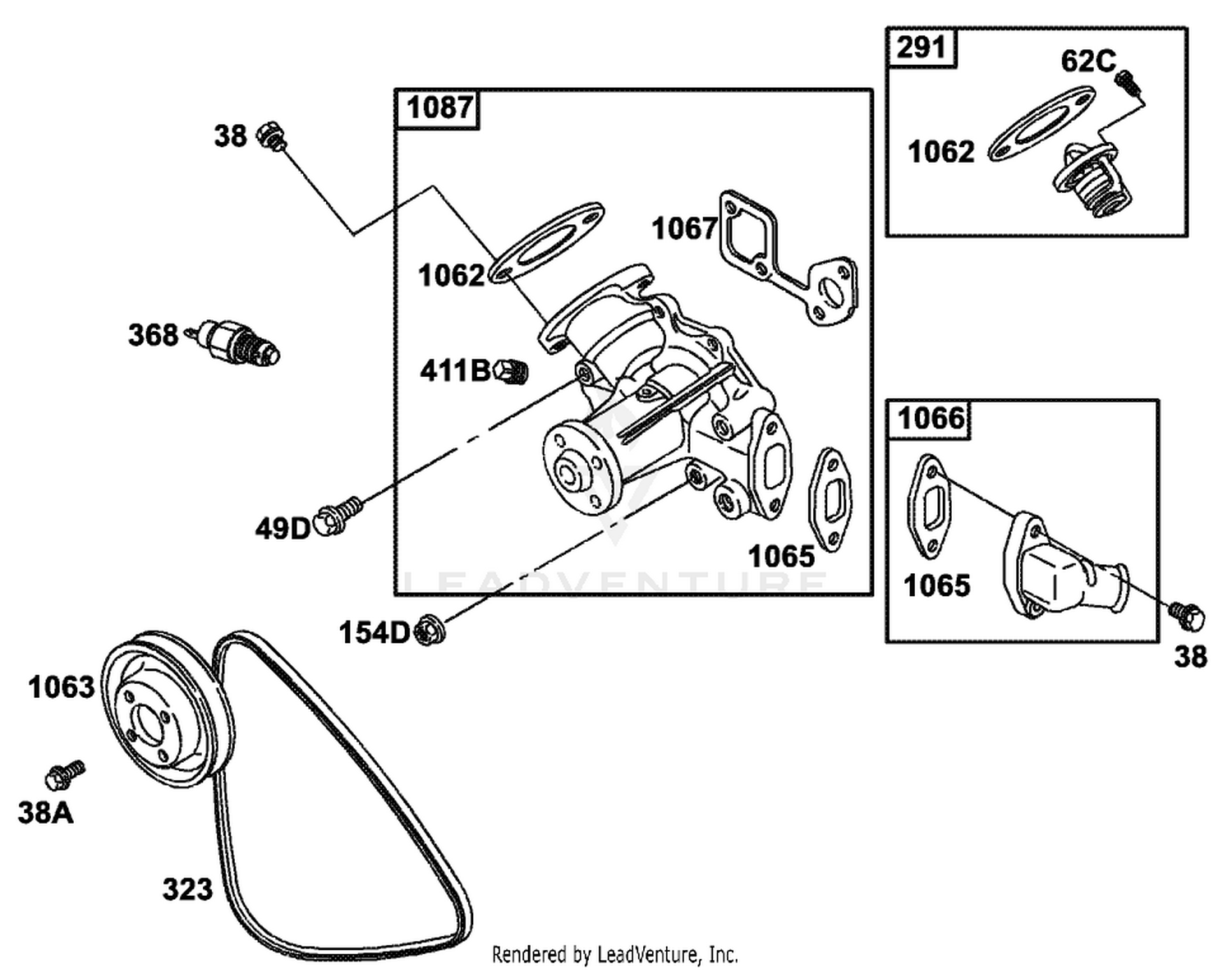 Water Pump Assembly