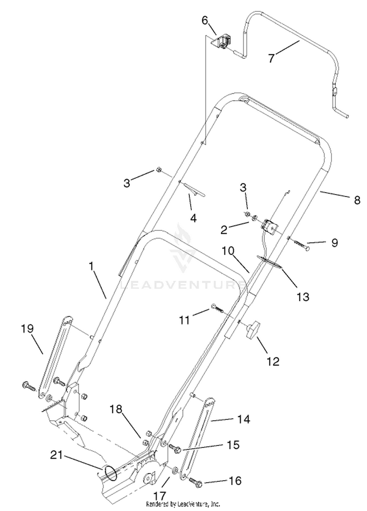 Handle And Control Assembly