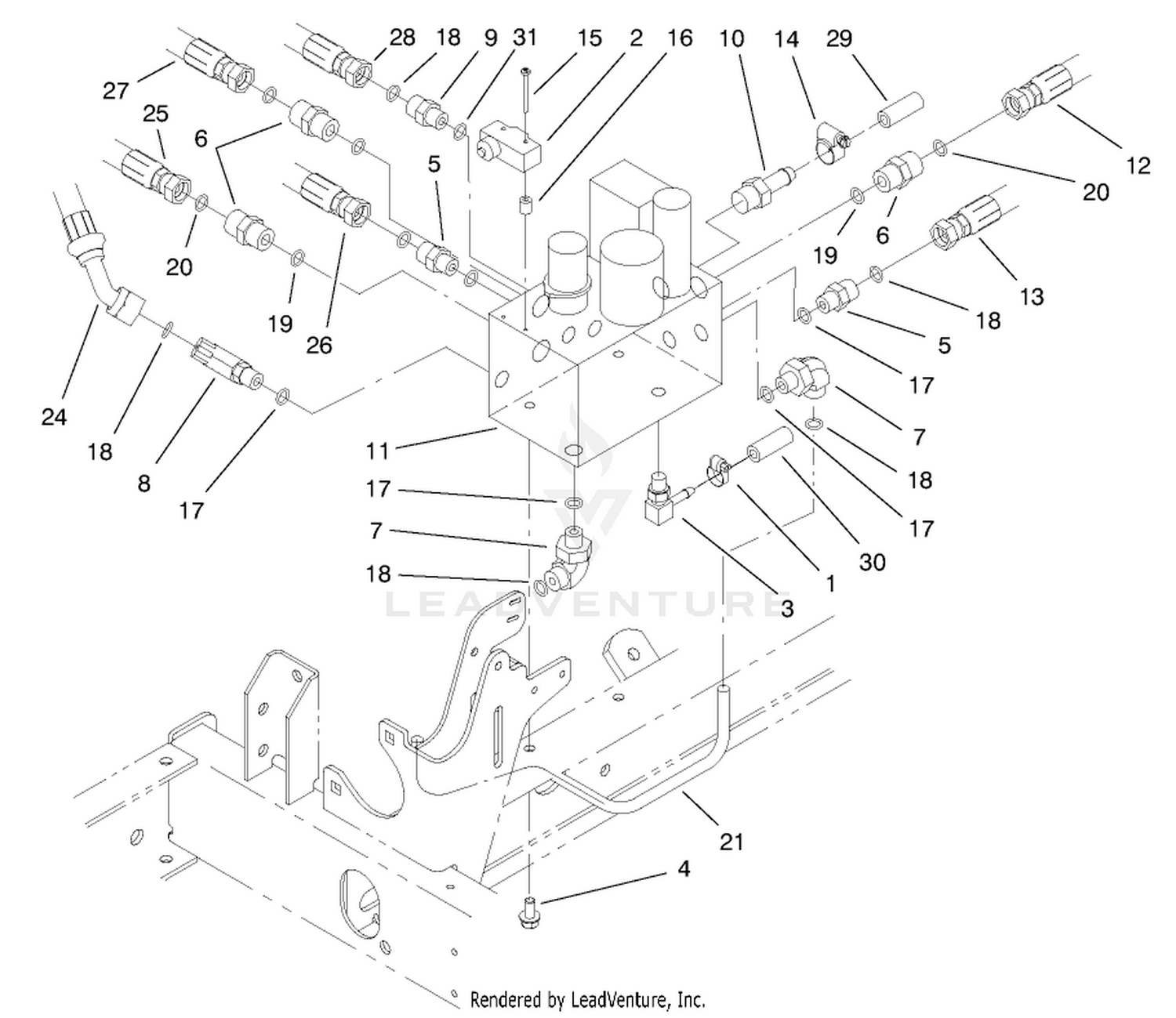 Manifold Block Assembly