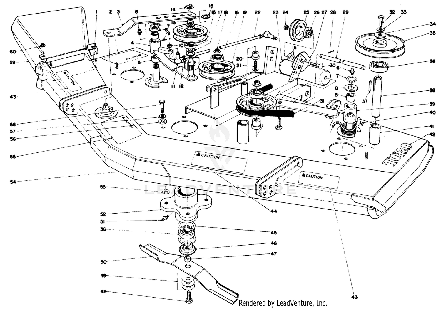 Fm-305 Mower Deck Model No. 30833 (continued)