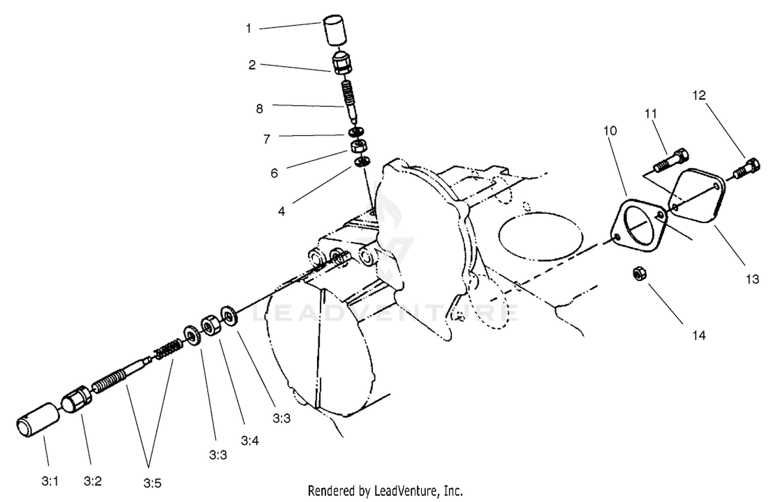 Engine Stop Lever Assembly