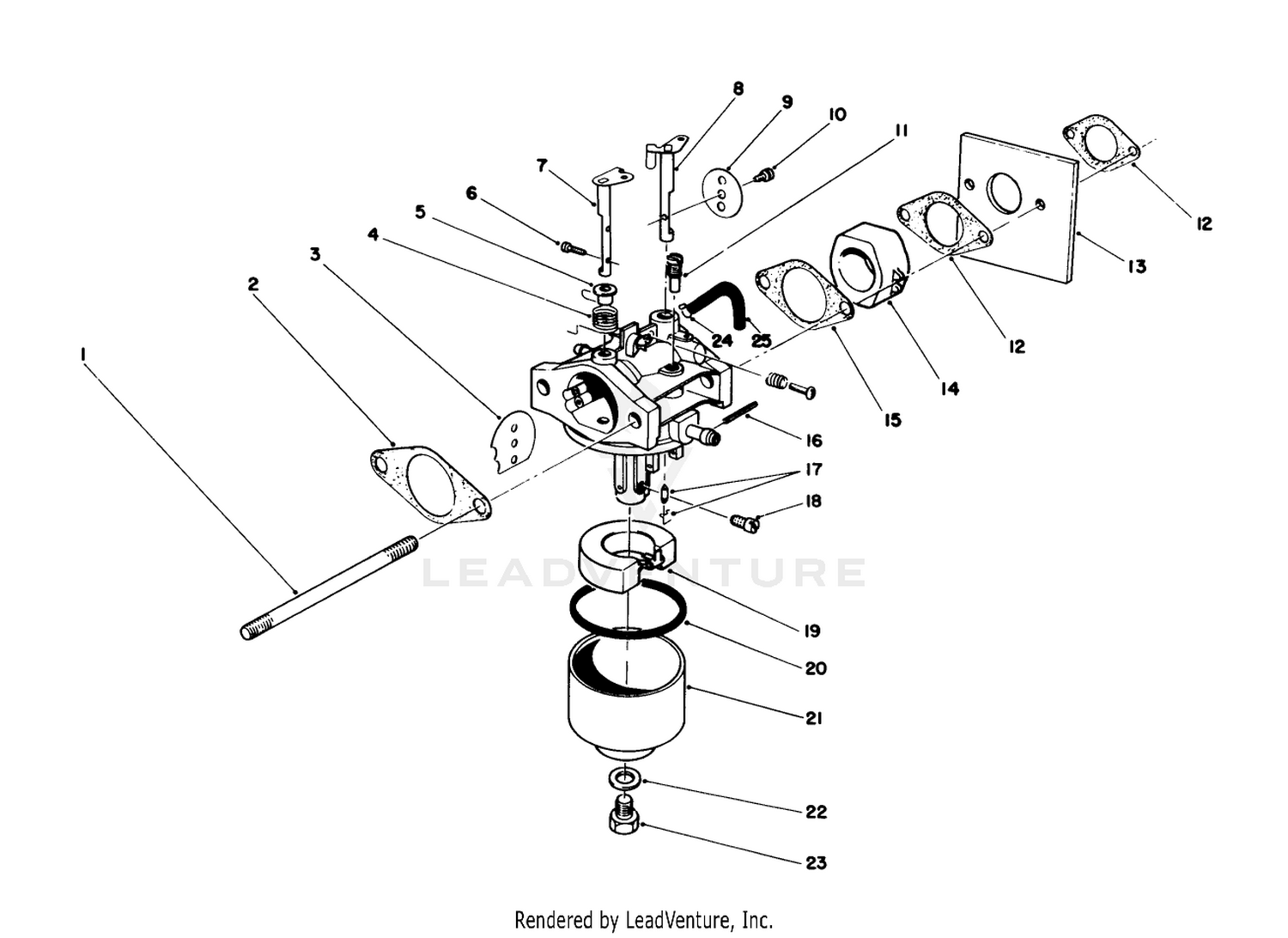 Carburetor Assembly (model No. 47ph7)