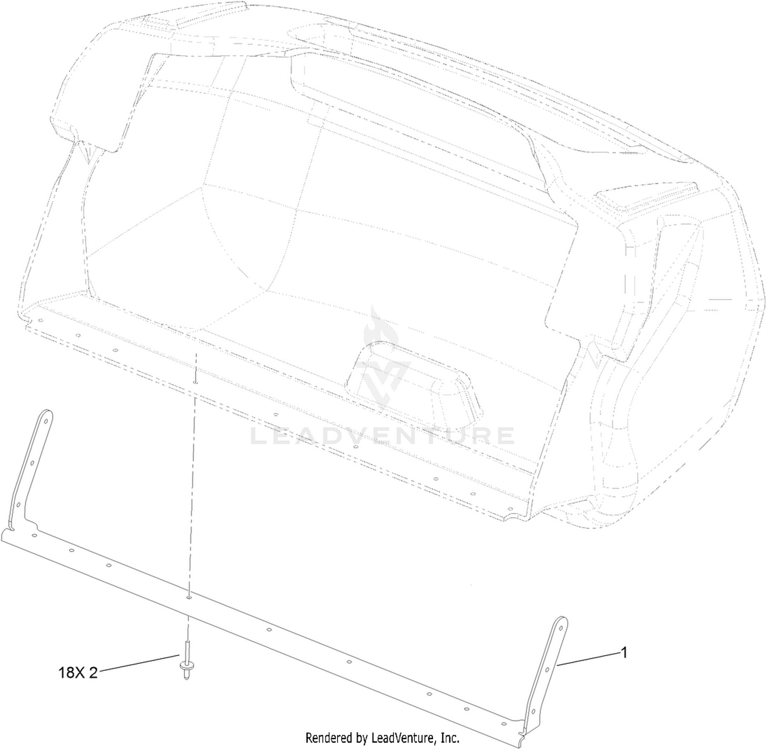 Basket Support Assembly No. 132-6961