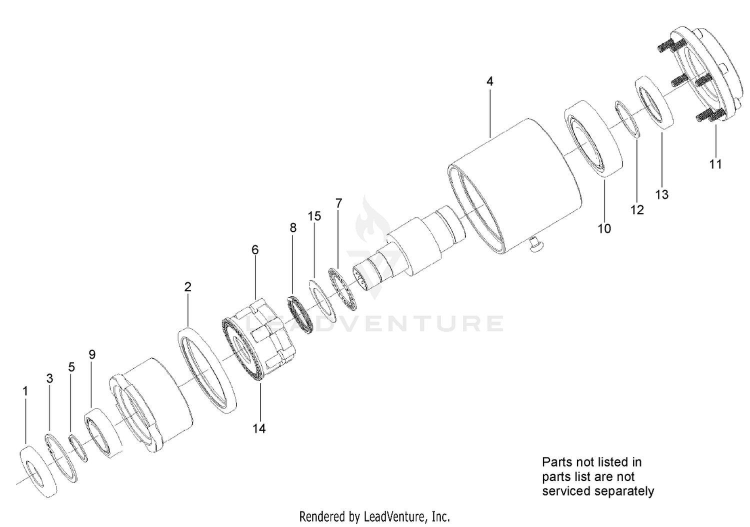 Bi-Directional Clutch Assembly No. 95-6296