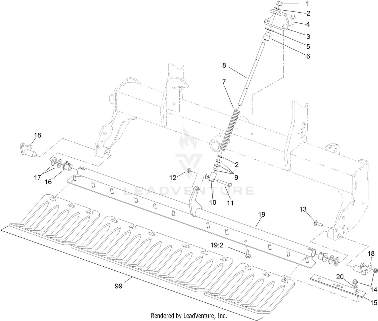 Right Hand Turf Guard Assembly