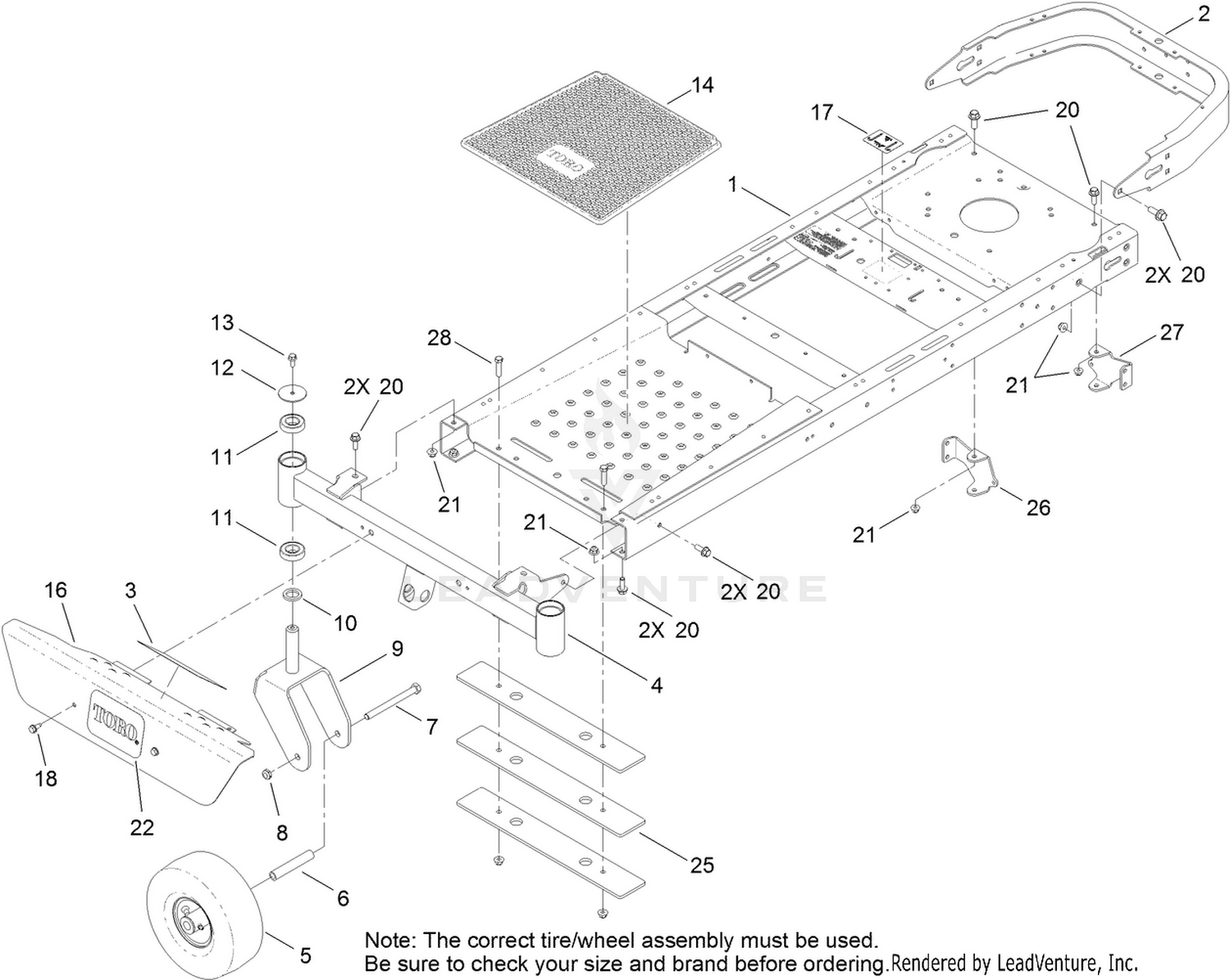 Assembly diagram