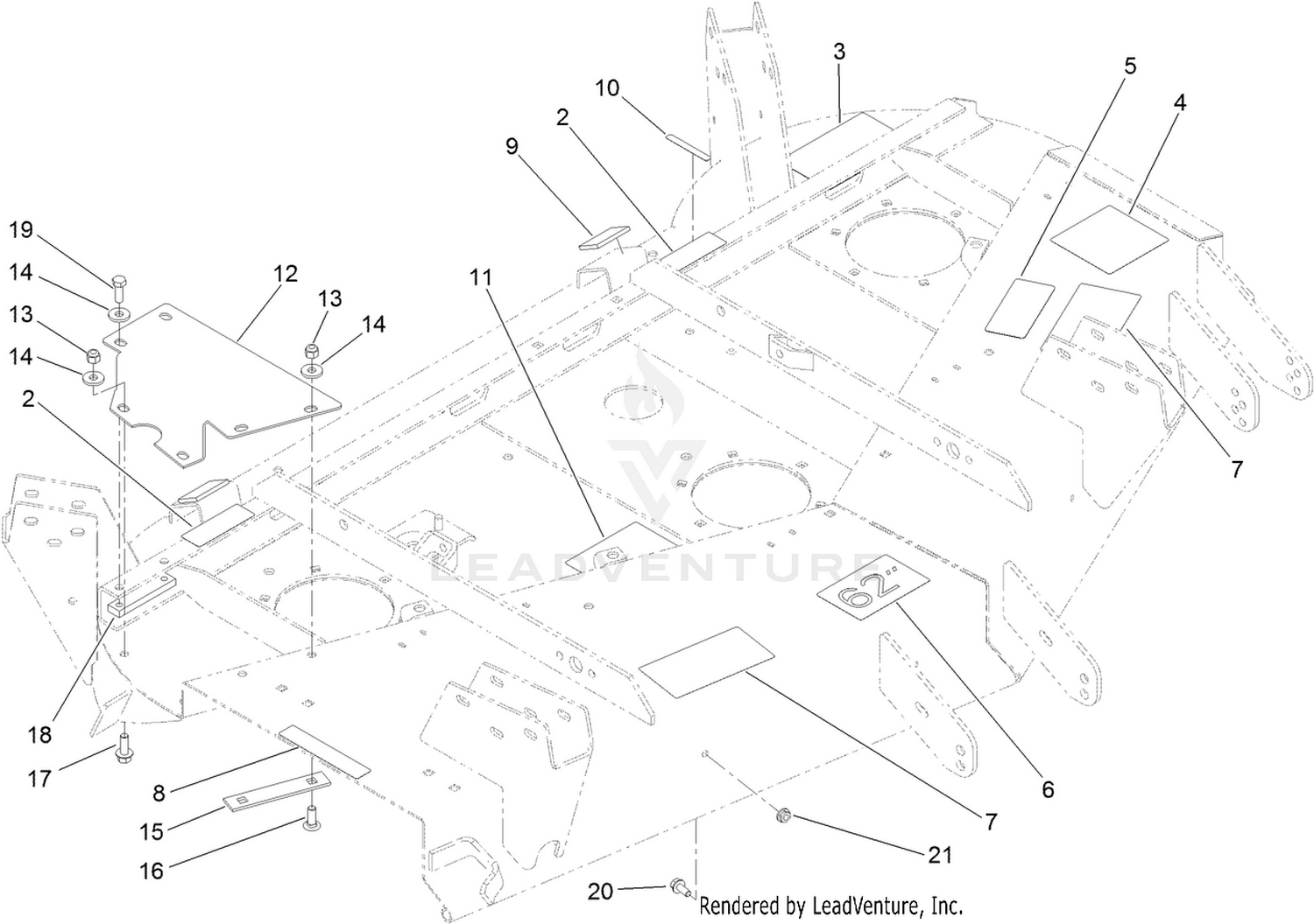 Deck Assembly No. 119-4751