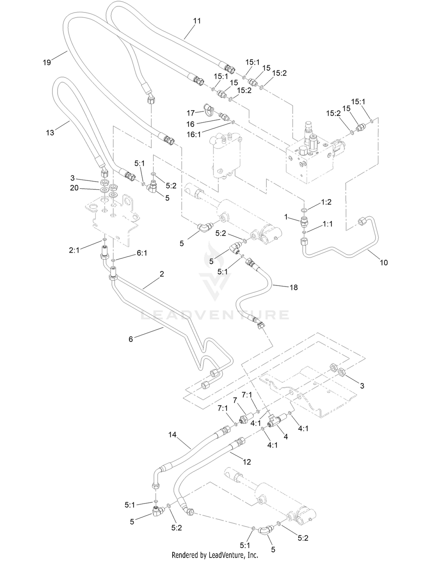 Sidewinder Hydraulic Assembly