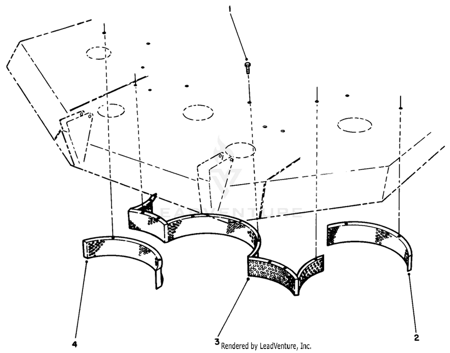 Mulcher Kit-Front Decks (model No. 30588)