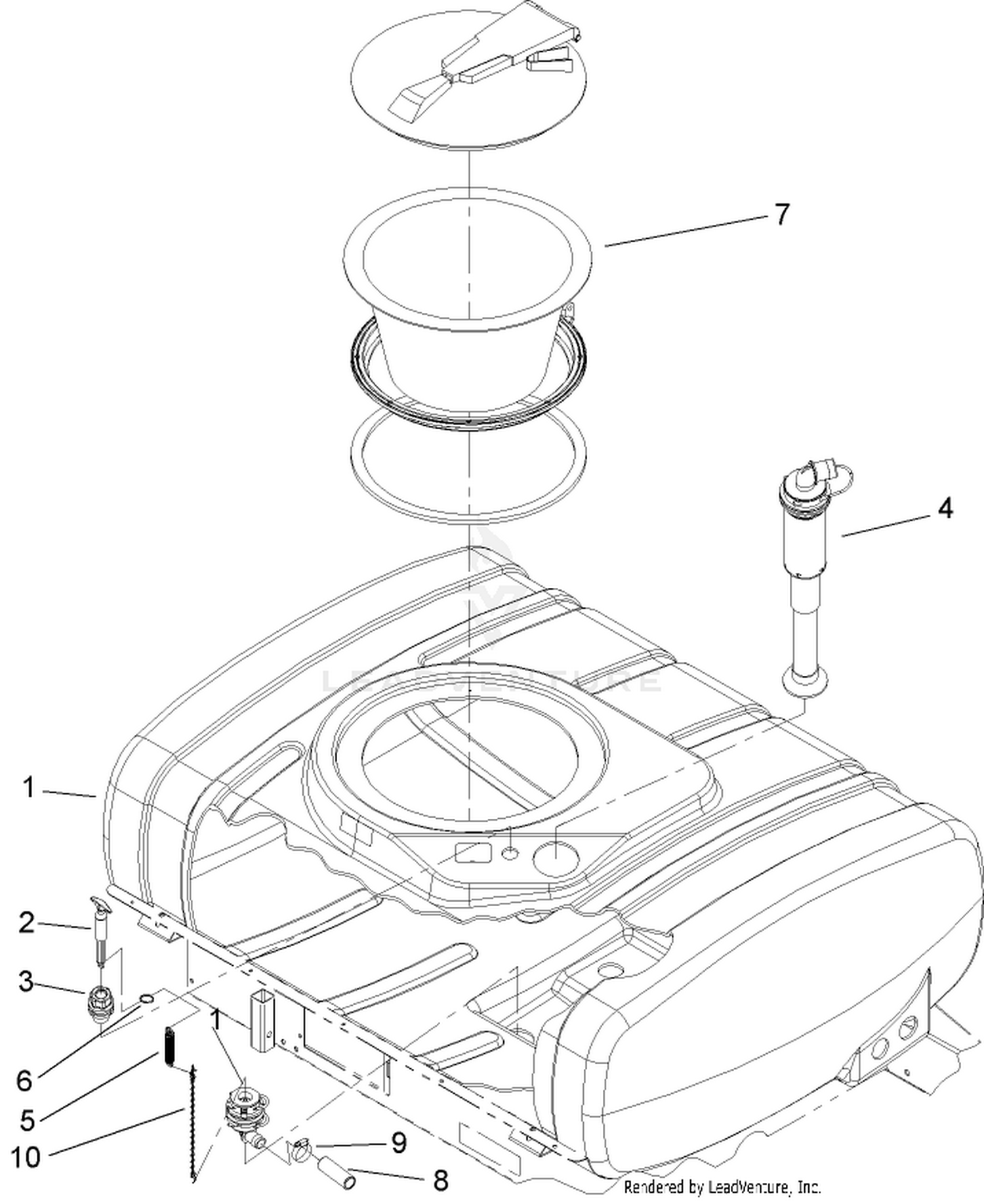 Suction and Drain Assembly