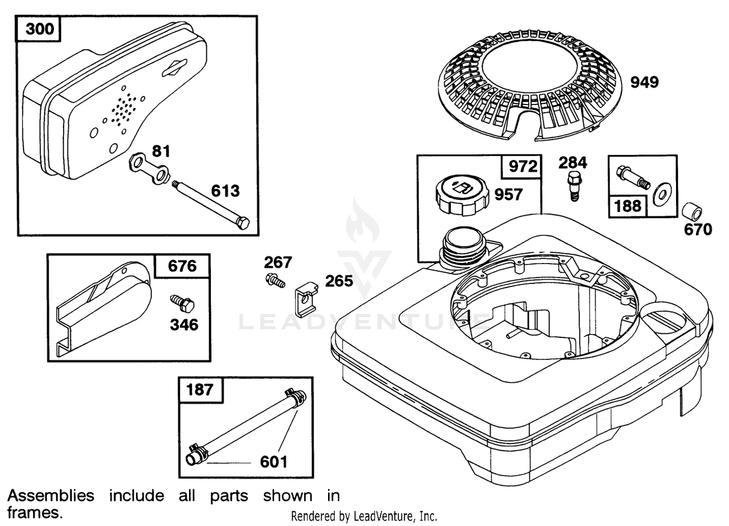 Engine Briggs  Stratton Model 122702-3171-01 7