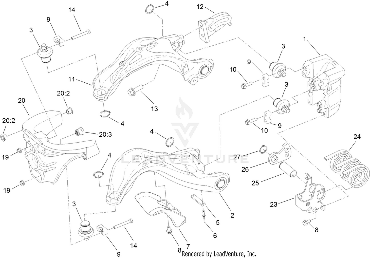 Suspension A-Arm Assembly