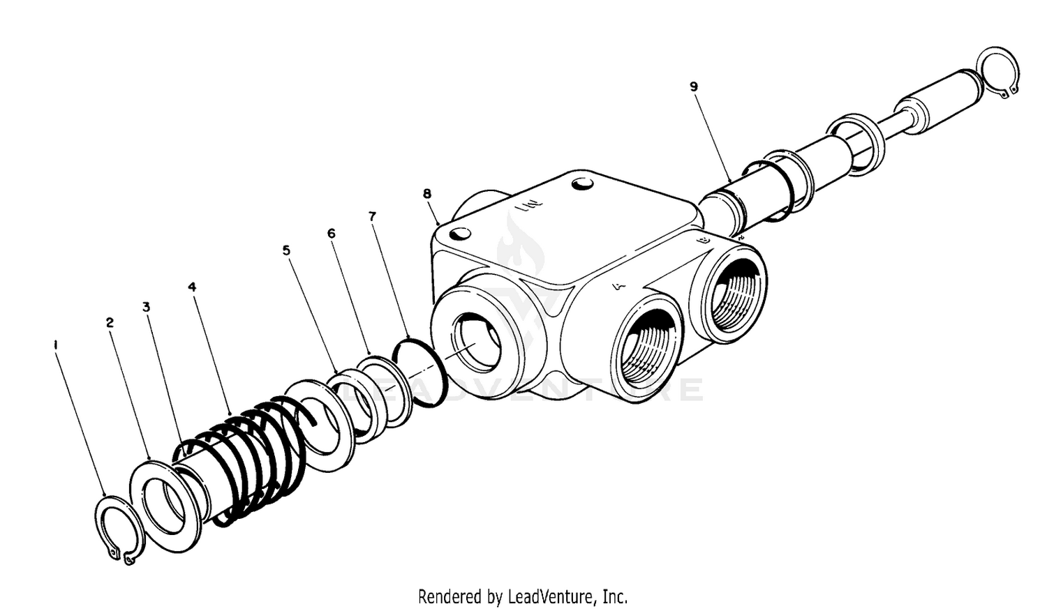 Reel Shut-Off Valve No. 58-5460