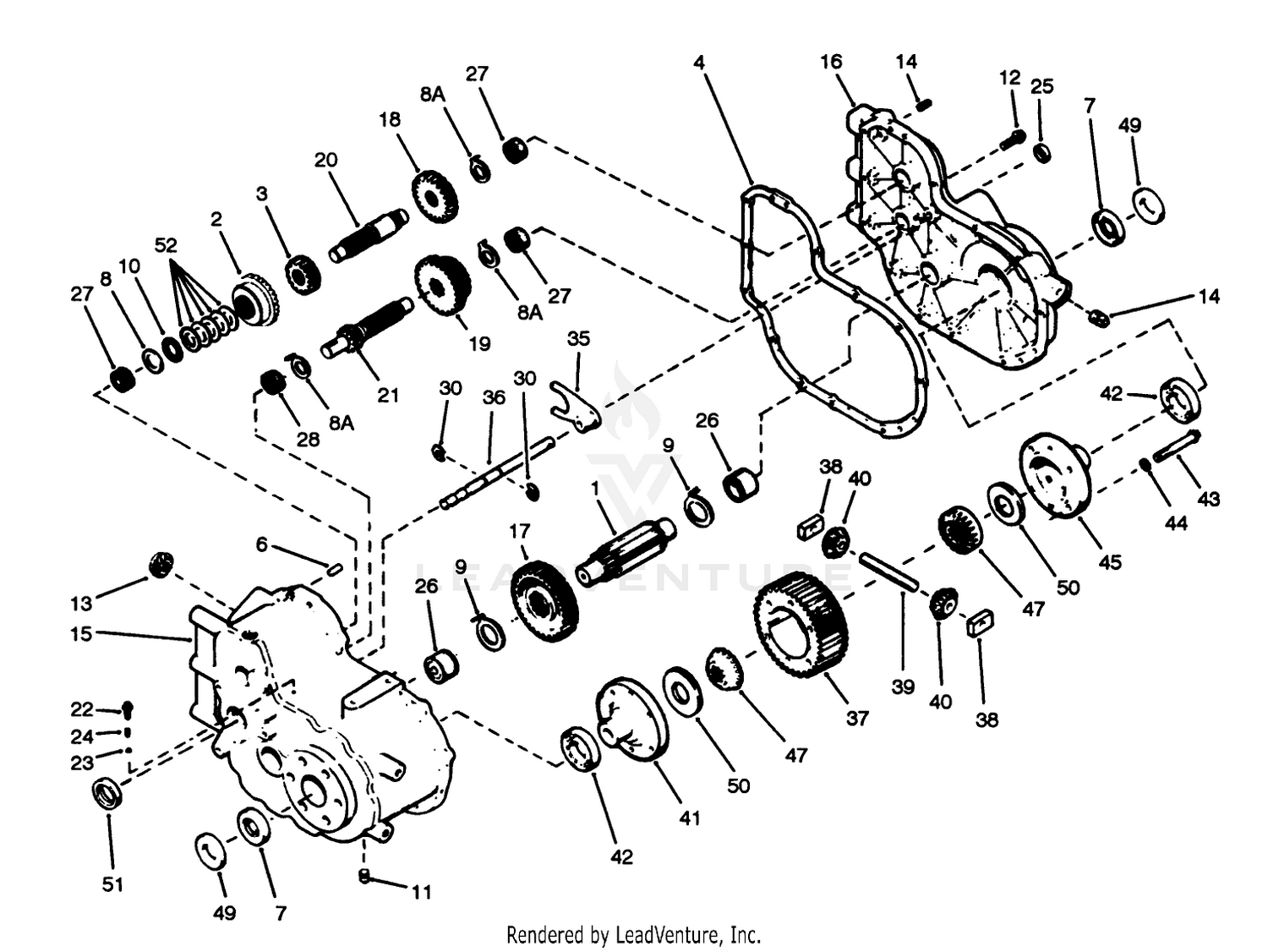 Transaxle Assembly No. 88-1260