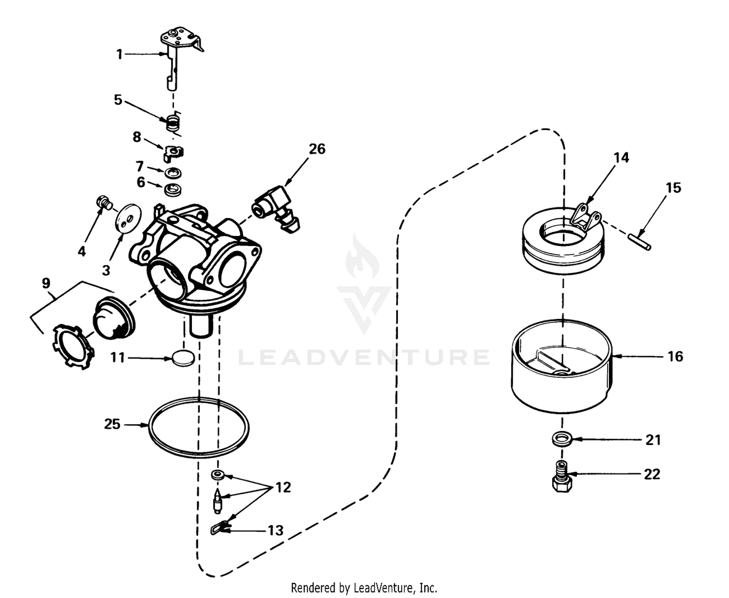 Carburetor No. 632050