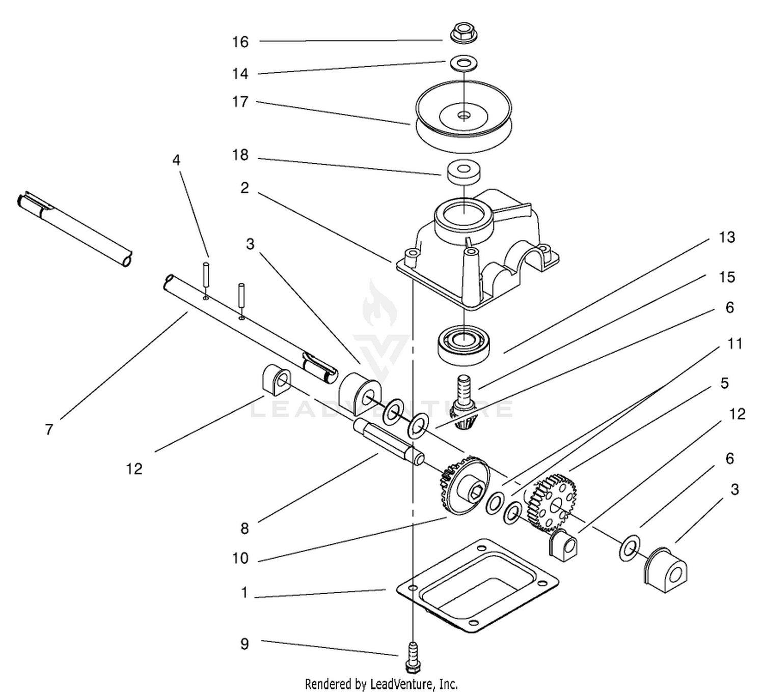 Gear Case Assembly