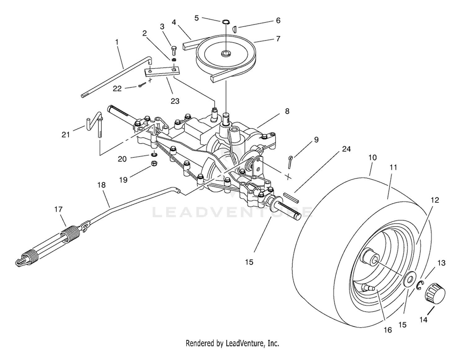 Rear Axle Assembly
