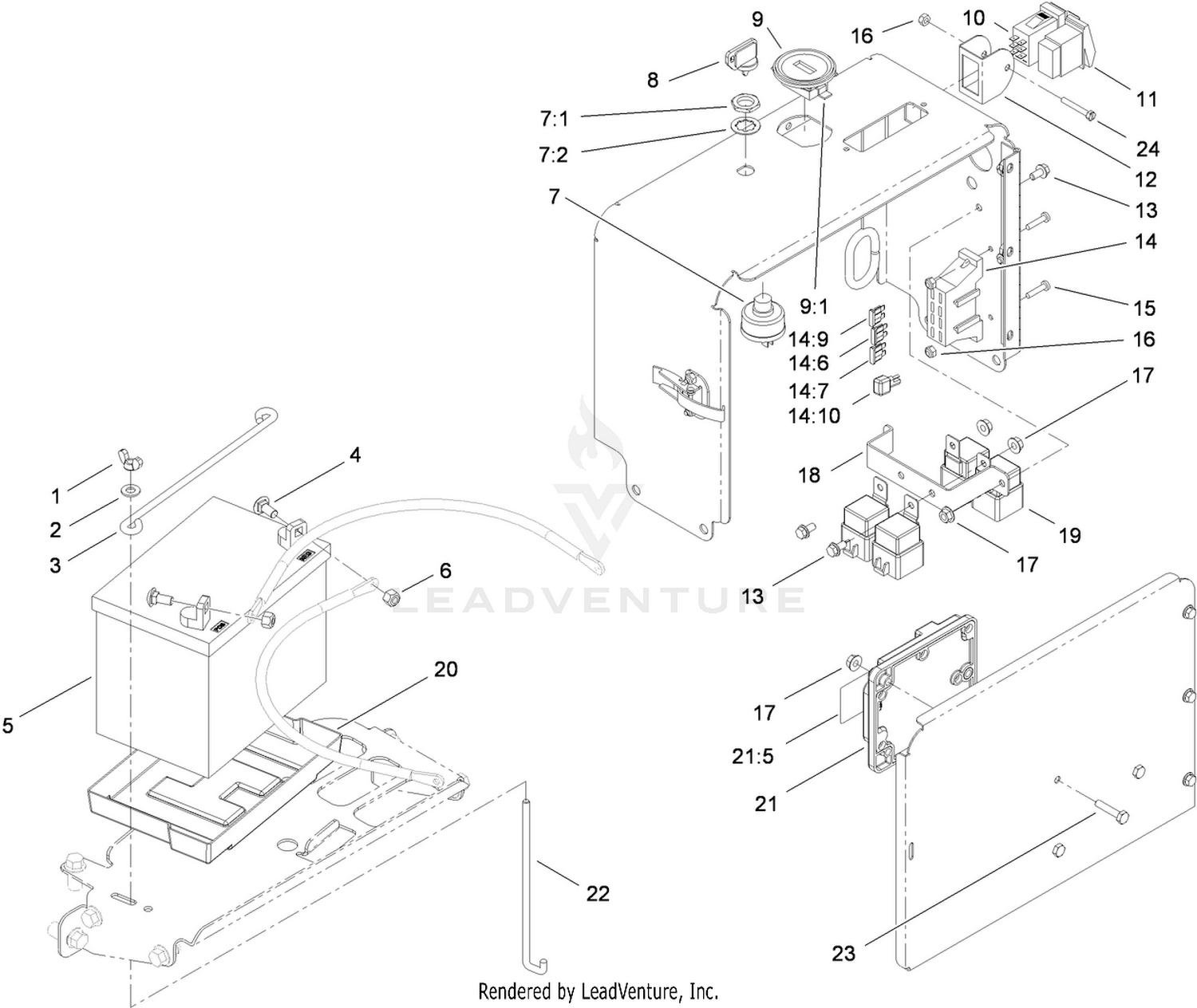 Console Electronics Assembly