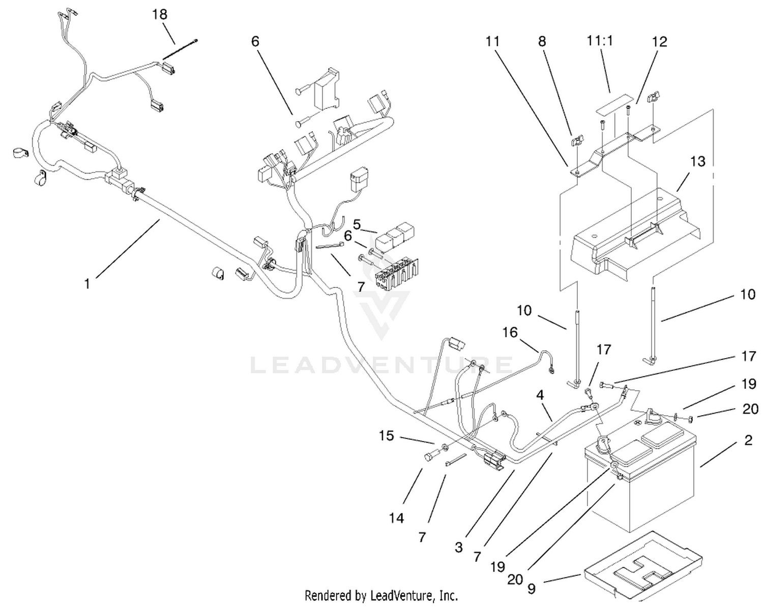 22hp Electrical Assembly