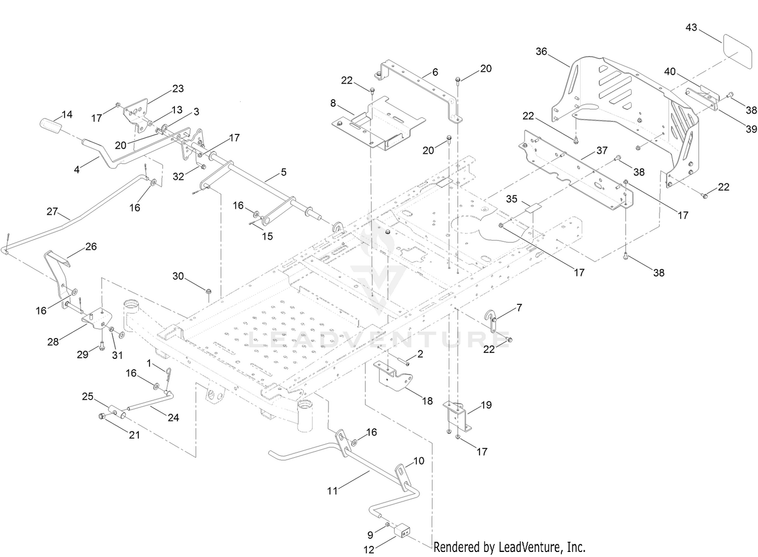 Deck Lift Assembly