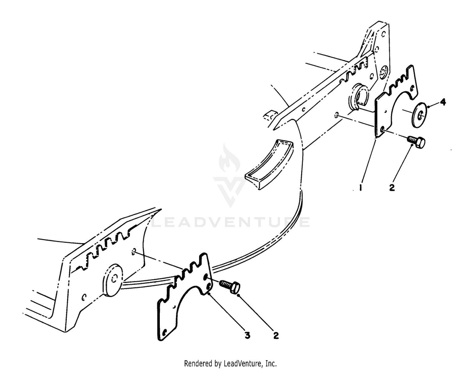 Wear Plate Kit Model No. 49-4080 (optional)