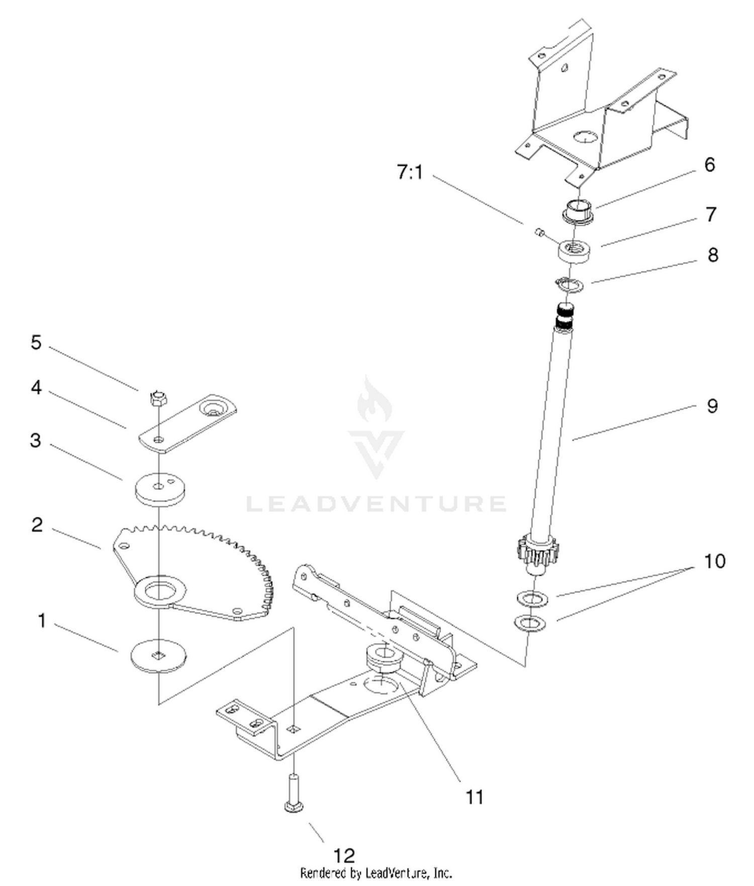 Lower Steering Assembly