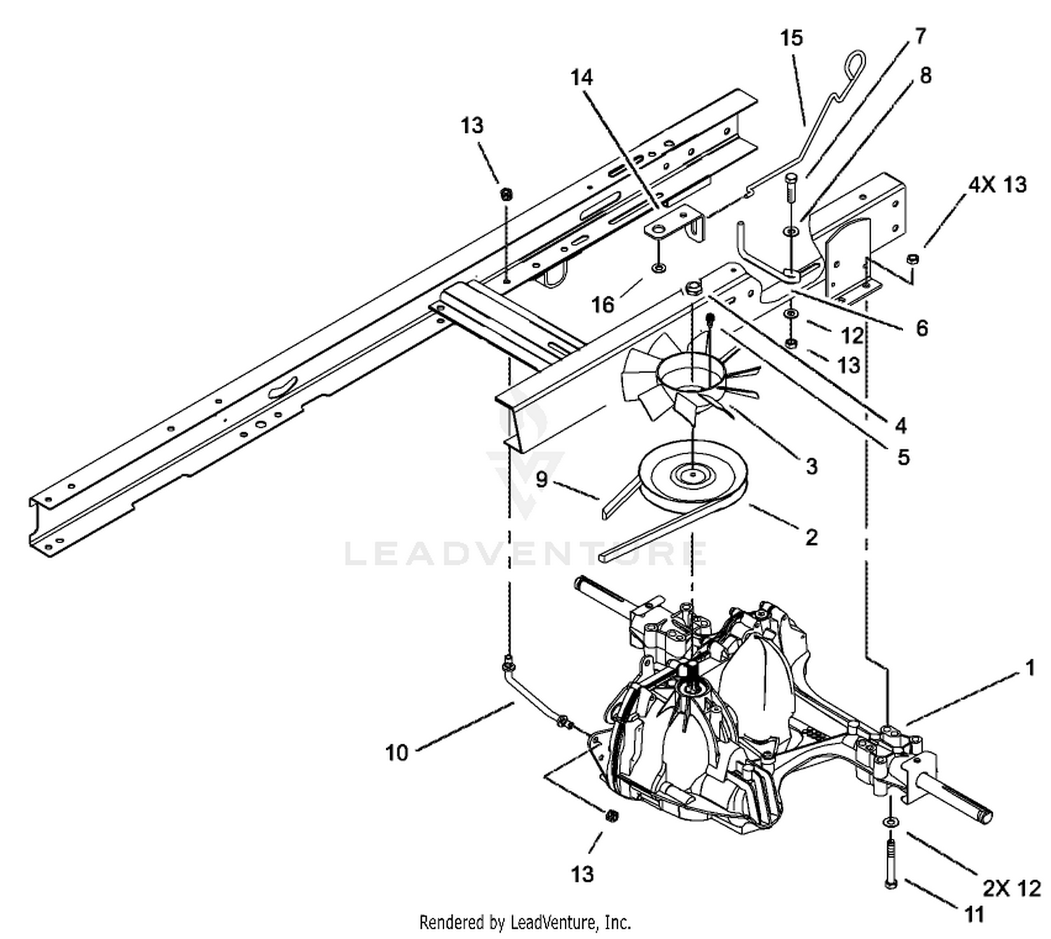 Hydro Transaxle Assembly