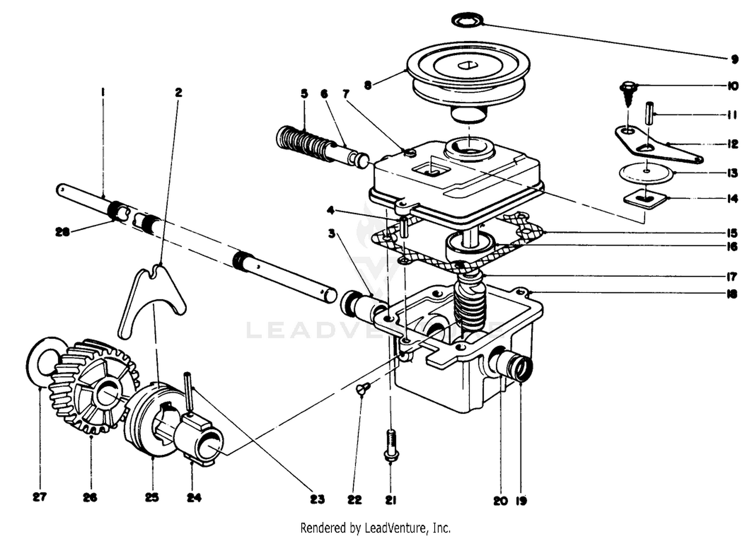 Gear Case Assembly