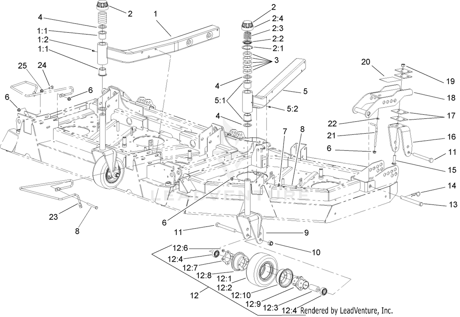 Castor Fork Assembly