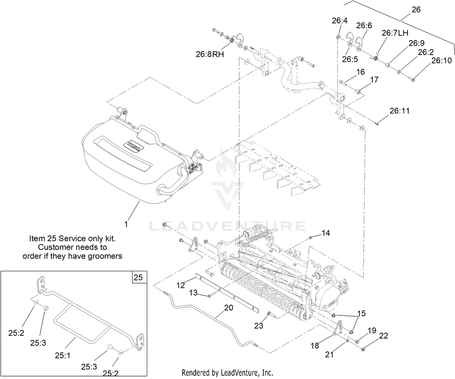 Grass Basket Assembly