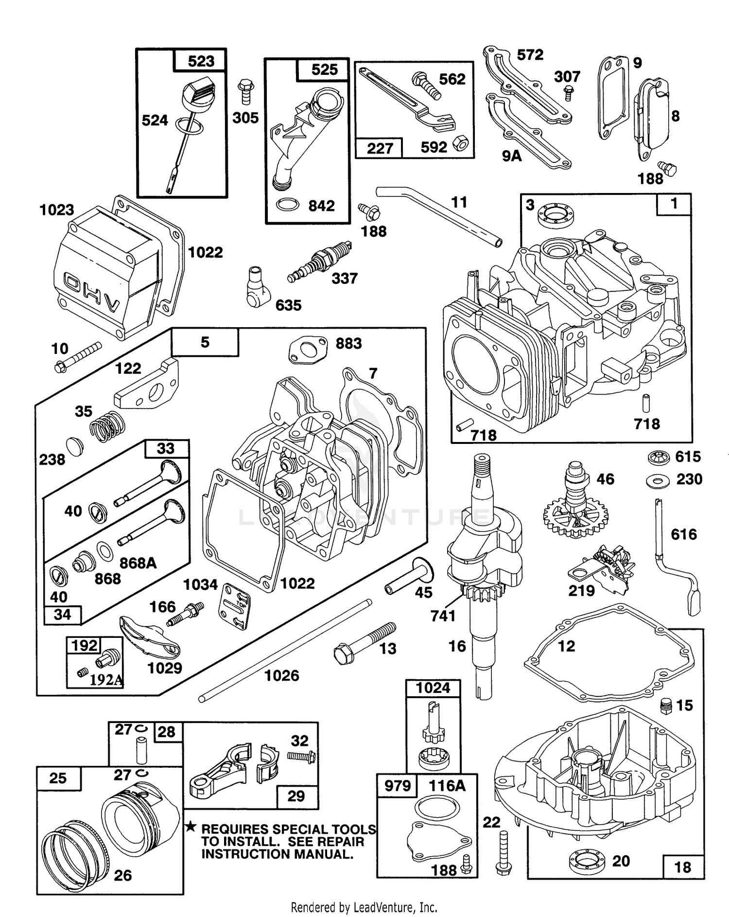 Engine Gts-150 77-8990