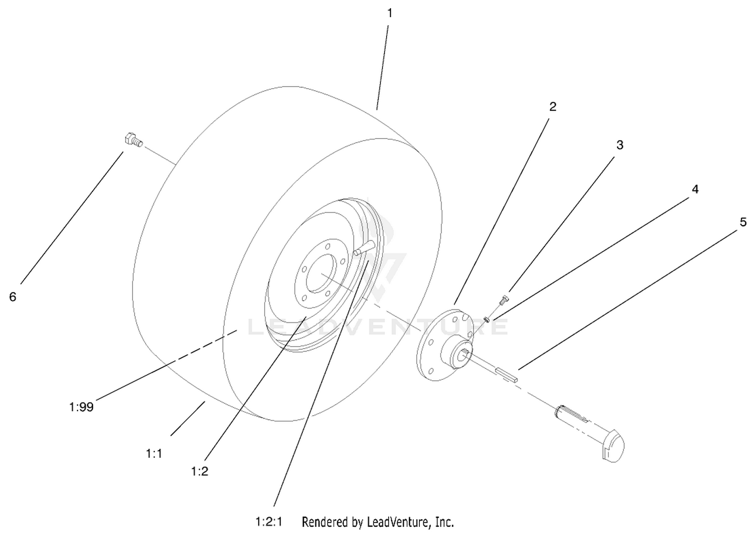 Rear Wheel Assembly