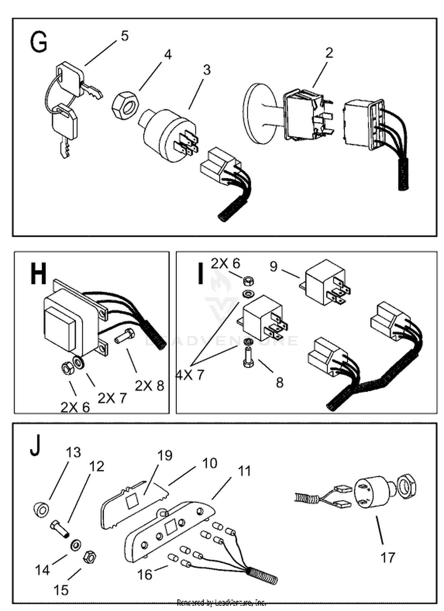 Electrical Switch Assembly (continued)