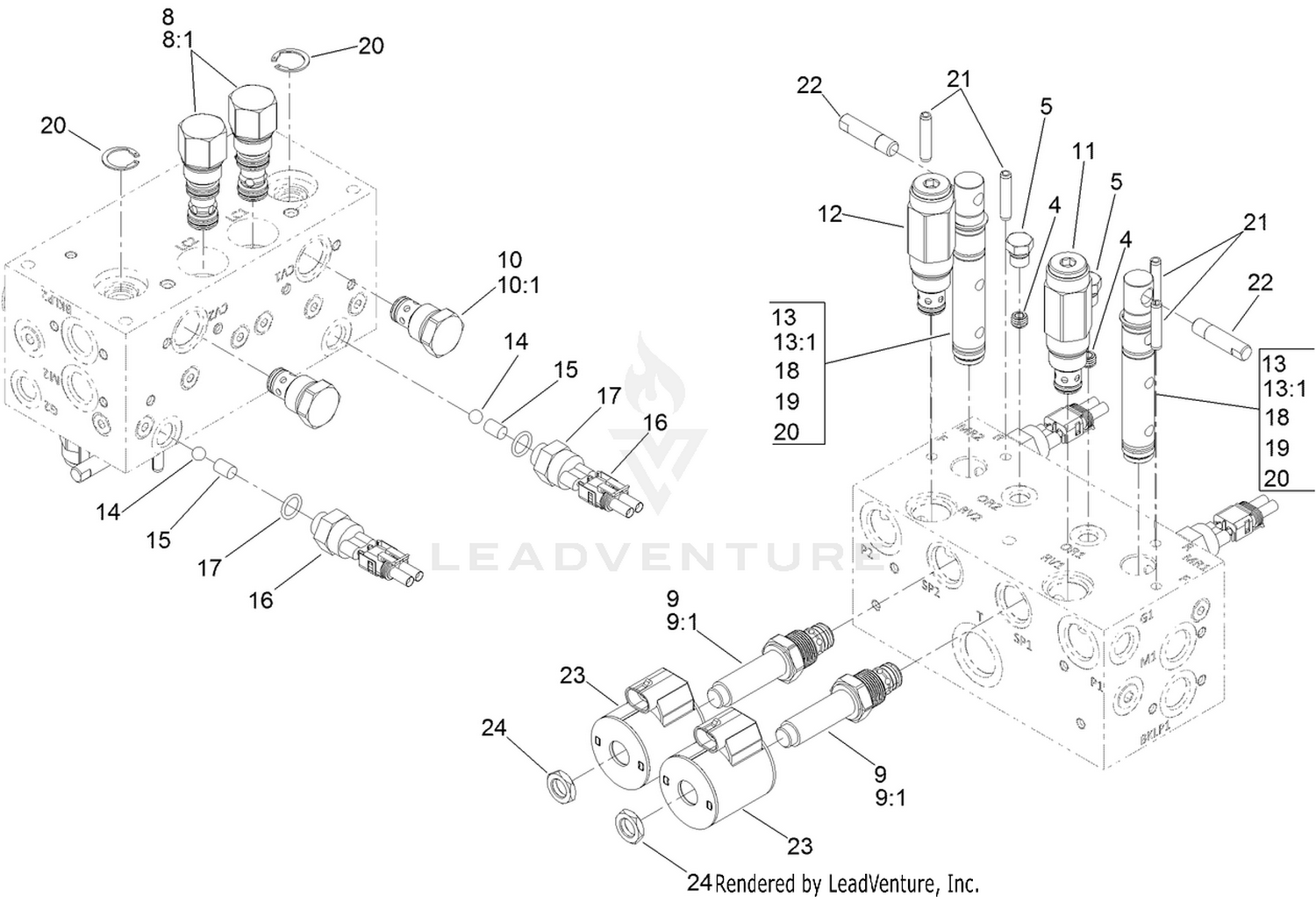 Manifold Assembly No. 121-5628