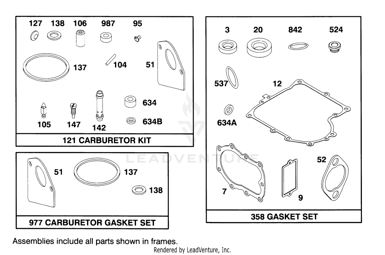 Engine Briggs  Stratton Model 28m707-0122-01 8