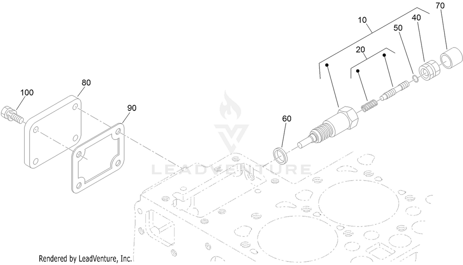 Idle Apparatus and Injection Pump Cover Assembly