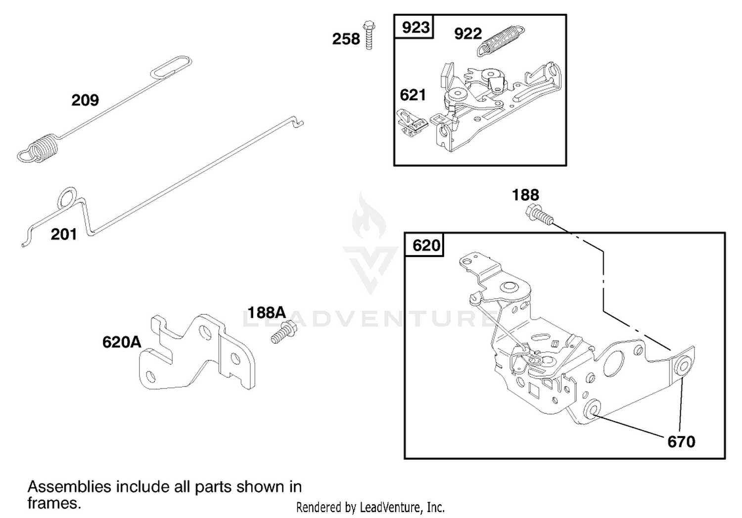 Engine Briggs  Stratton Model 127702-1745-E1 (serial No. 8901374  Up) 5
