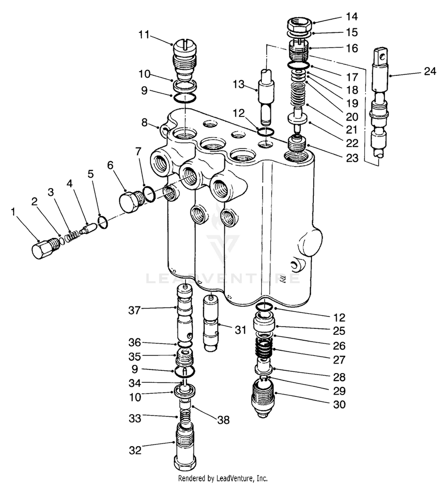 Lift Valve Assembly No. 92-7762