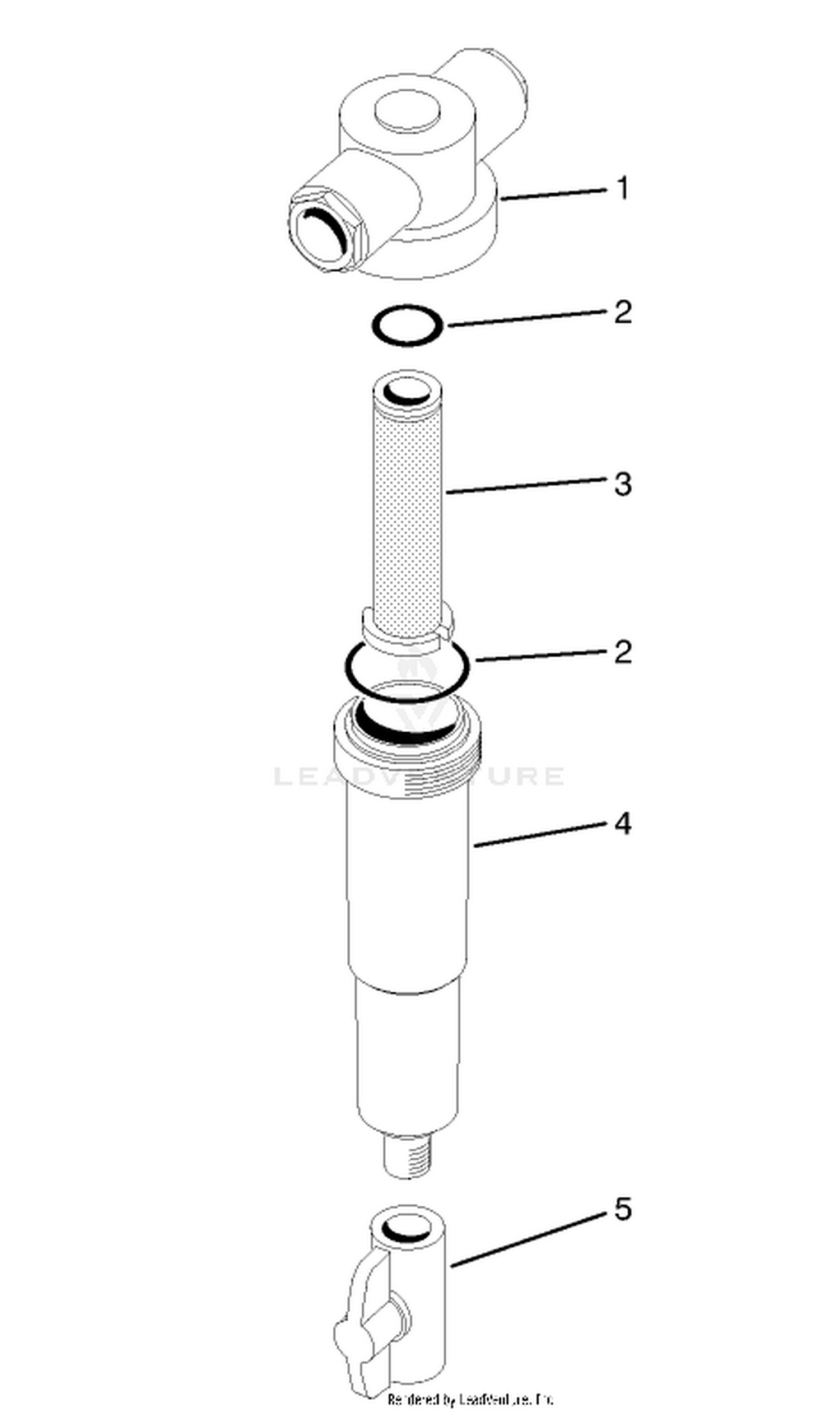 PRE-FILTER ASSEMBLY NO. 86-9100