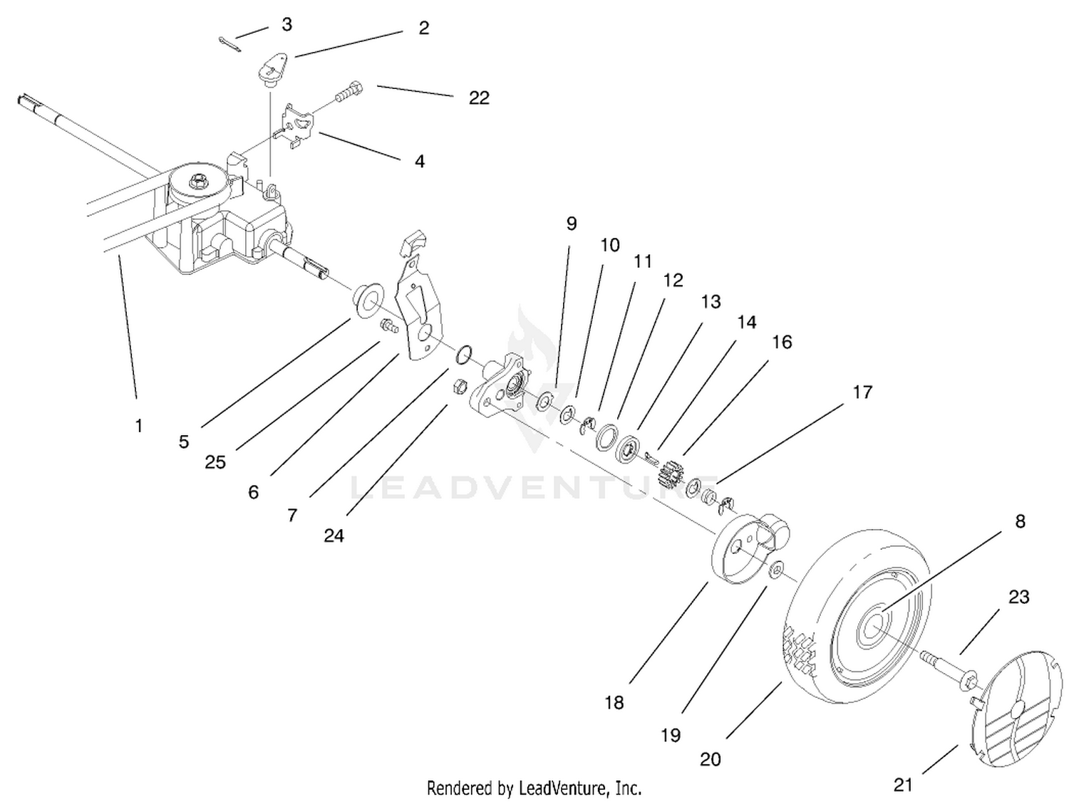 Rear Axle Assembly
