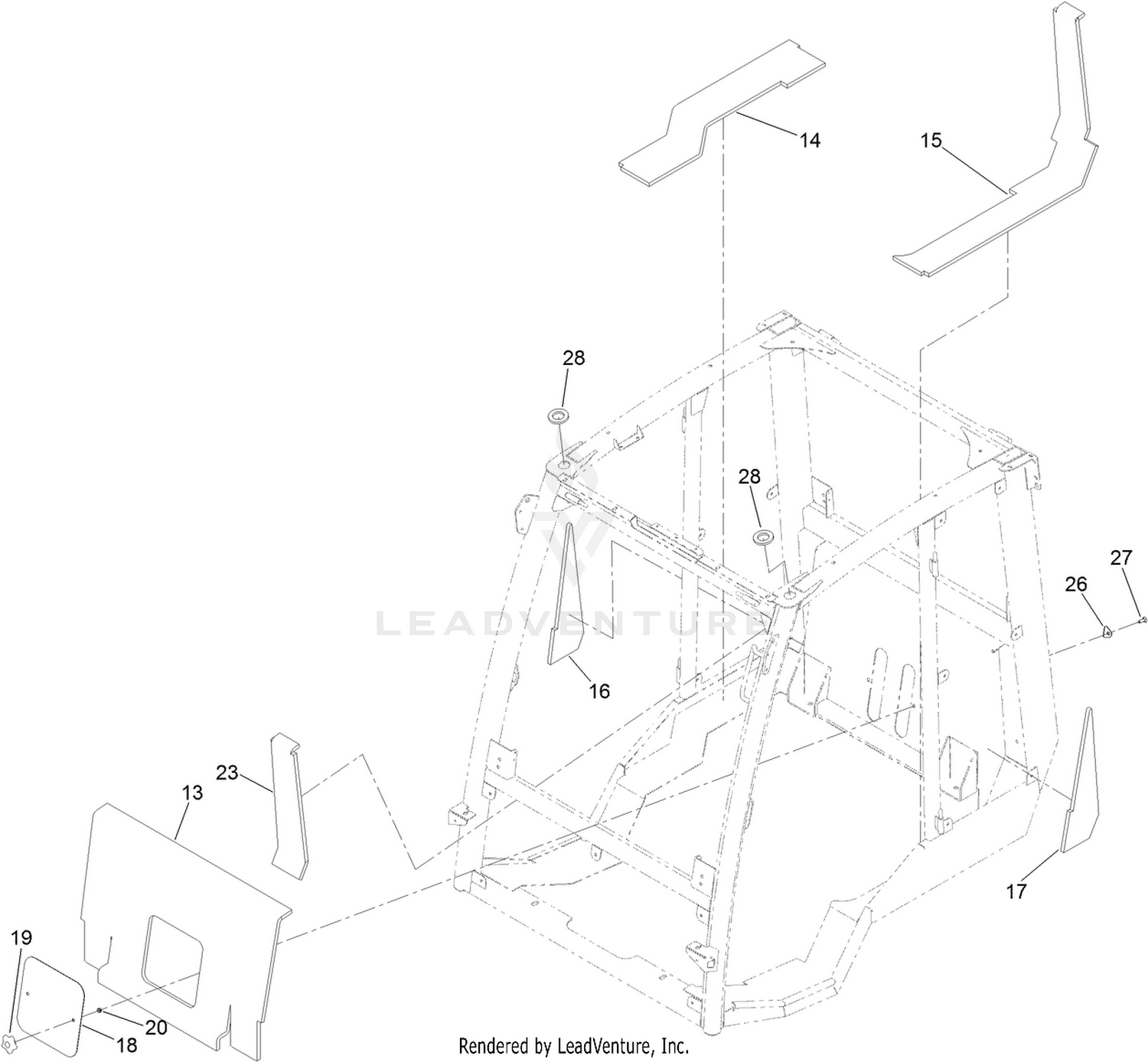 Interior Foam Assembly