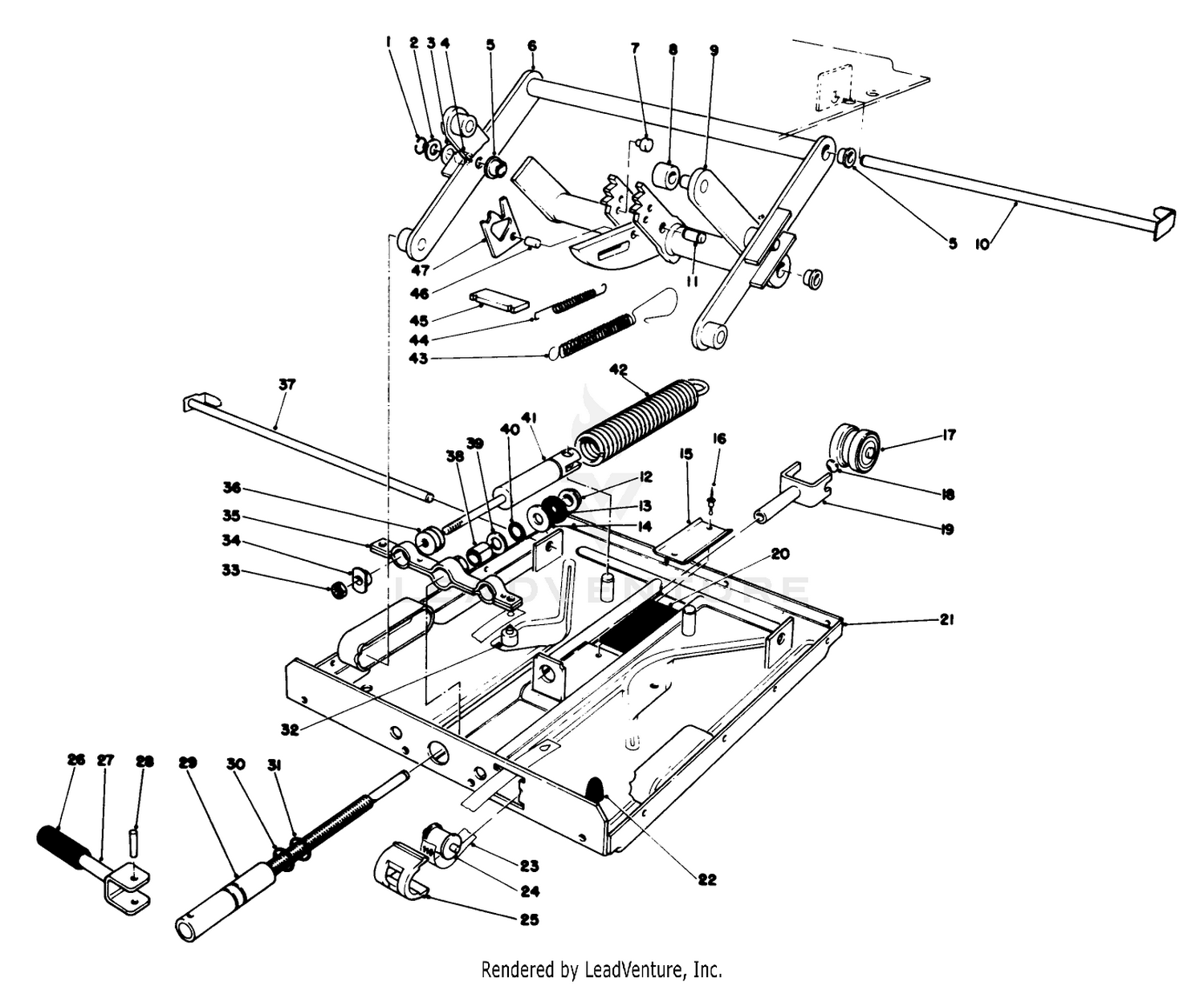 Deluxe Seat Kit Model No. 30786 (continued)