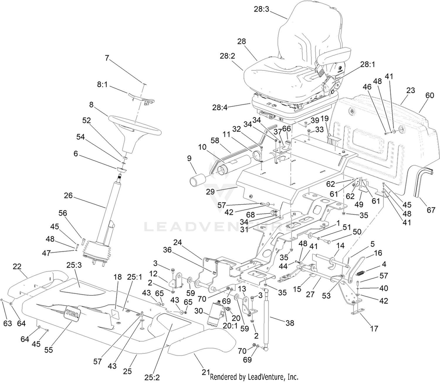 Operator Area Assembly